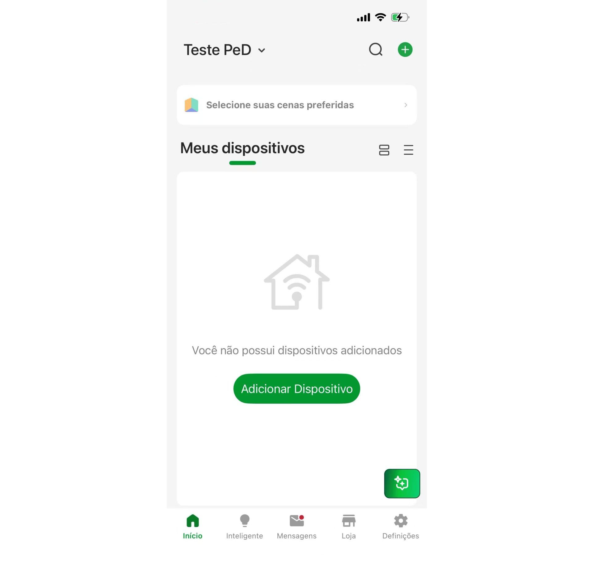 Etapas de Cadastro do ME Avulso Wi-Fi